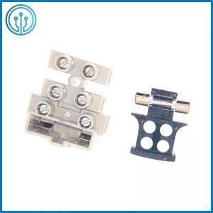 Best Screw Fixed PA66 2AG 6.3A 250V Fuse Terminal Blocks FT06-3W With CE CQC VDE wholesale