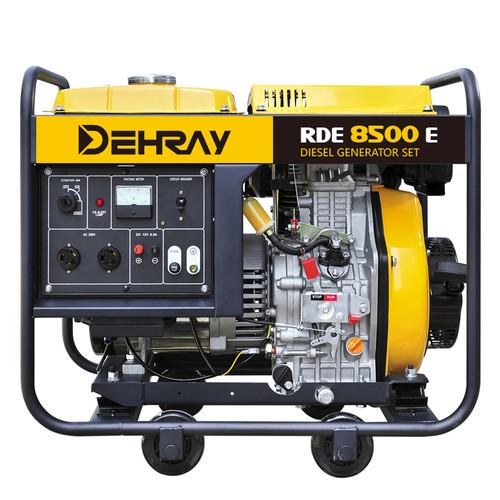 Easy portable Open Frame Configuration Deisel General Generator With 12V