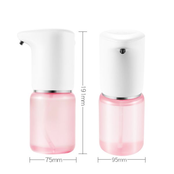 13.5oz Motion Sensor Soap Dispenser Pink ABS Antibacterial Gel