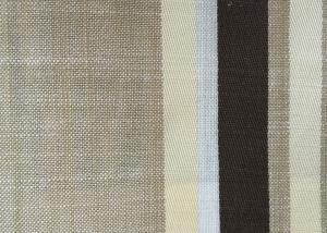 Best Washable Upholstery Polyester Blend Fabric , Plain Linen Fabric wholesale