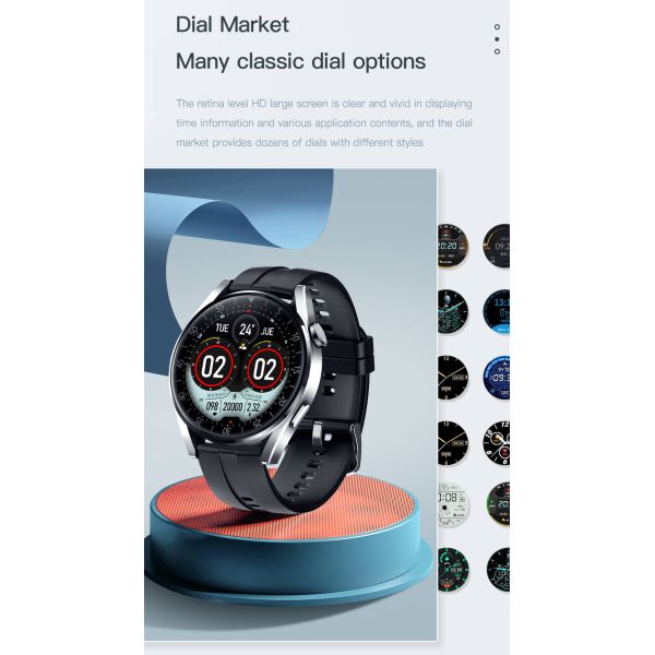 1.32 Inch Smartwatch Bluetooth IOT Devices Scan Code Pay Calling Sleeping Monitor