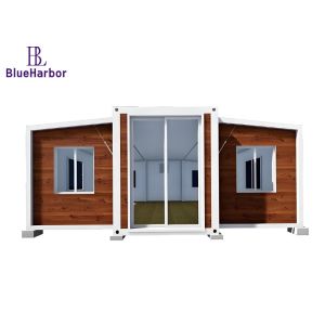 Best Double Wing Expandable Prefab House Prefabricated Foldable wholesale