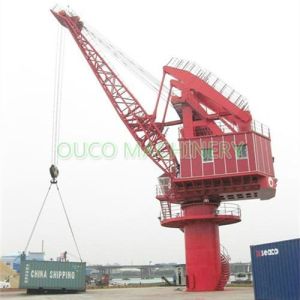 Stationary Port 25t 20m Fixed Lattice Boom Marine Cranes