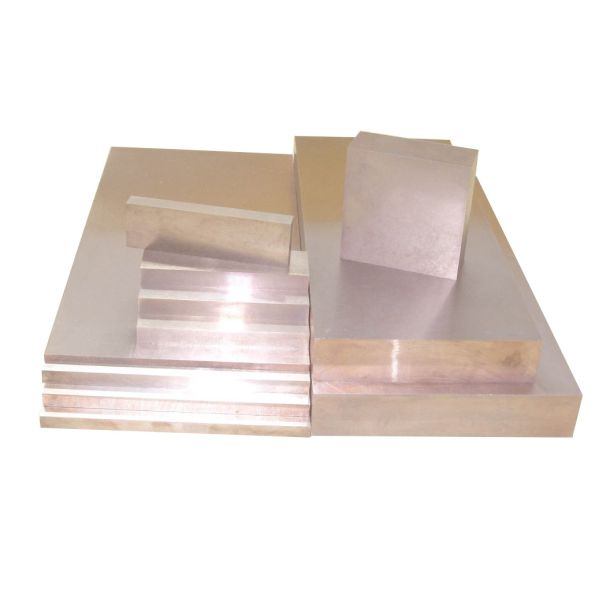Customization Tungsten Alloy Products WuCu Copper Tungsten Plate Bar