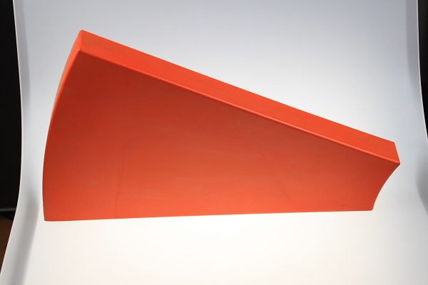 Integral High Resilience Polyurethane Foam Soft Flap Barrier Wings Gate For Gunnebo