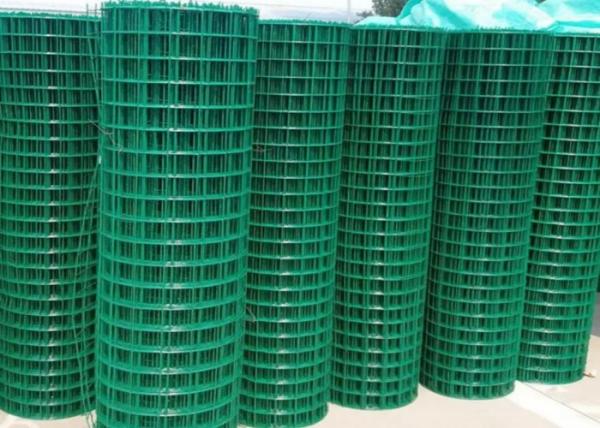 3Fts Green Pvc Coated Wire Mesh Fencing Rolls Wire Garden Fence Roll Rustproof