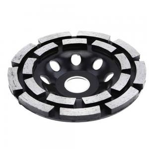 China Diamond Profiling Wheels Sintering Double Diamond Segment Cup Wheel For Stone Grinding on sale