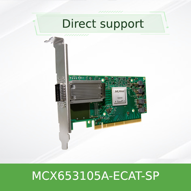 Best 10gb Mellanox Network Card MCX653105A-ECAT-SP MCX653106A-ECAT wholesale