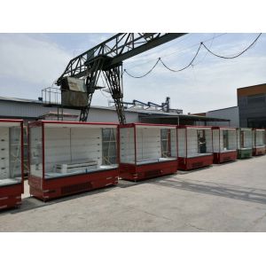 Refrigerated Packaged Food Multideck Display Fridge