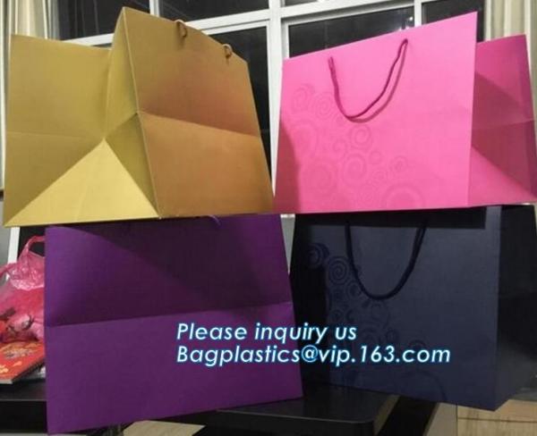 Factory Custom Printing logo Storage Flower Gift Paper Bag,Fashion Style Of Flower Color Paper Gift Bags With Handle Clo