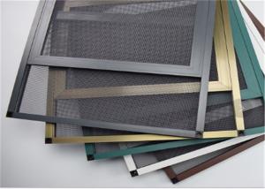 Best Micro Mosquito Window Fly Screen Ajustable For Aluminium Wooden And Steel Frame wholesale