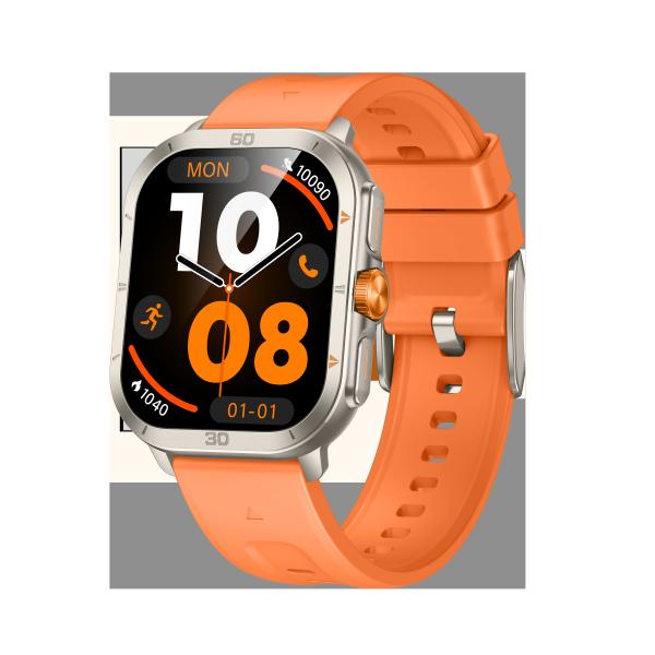 Cheap KW285 Square Shape Smart Watch Make and Receive Calls with Bluetooth Functionality and Dynamic Heart Rate Monitoring for sale