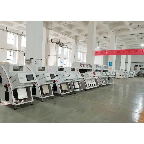 96 Channels Coffee Bean Color Sorter Industrial With CCD Camera