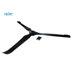 Adjustable 3 Blade Propeller , Carbon Fiber Material Self Tightening Propeller