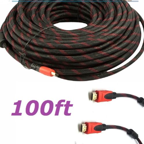 Twisted Pair HDMI To HDMI Cable , Long Hdmi Cable HDTV LCD Projector Computer
