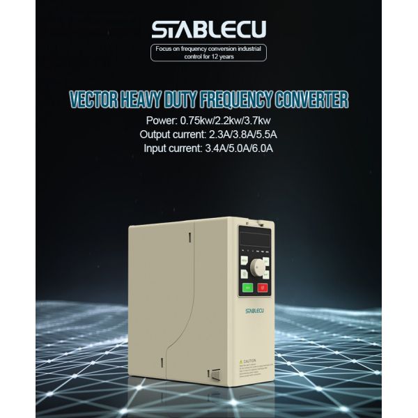 2HP 1.5KW Mini 3 Phase VFD Converter With Torque Control