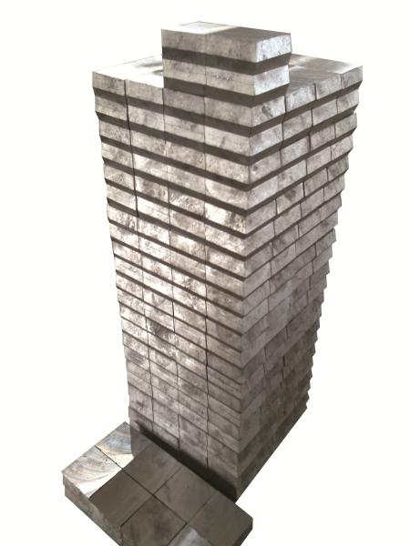 Cheap 8-200 mm thickness Customized Rectangular Shielding Brick With Interlocking Capacity Suitable For  Radiation Laboratory for sale