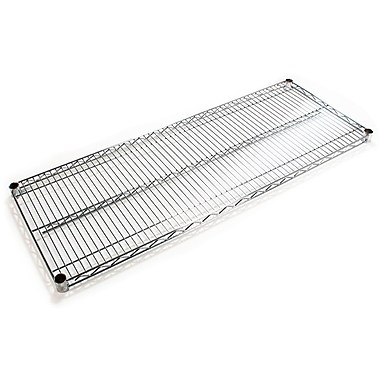 Chrome Plated Wire Mesh Shelves , Industrial Wire Rack For Clean Room / Workshop