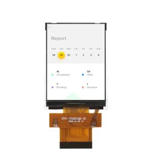 Best 2.8 Inch LCD TFT Display Module, 240x320 Resolution, 50 PINS MCU/RGB/SPI Interface wholesale