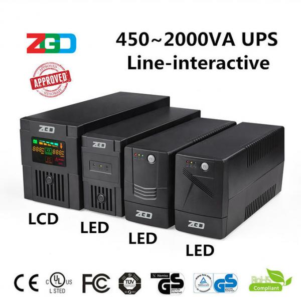 720W Mini Ups Power Supply 1250VA UPS Device For Computer / Router