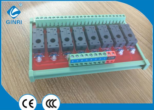Cheap 8-Channel Omron Relay Module/card Pluggable PLC Relay Module for sale