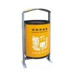 Stainless Steel Single recycling dustbins Can be customized with logo for