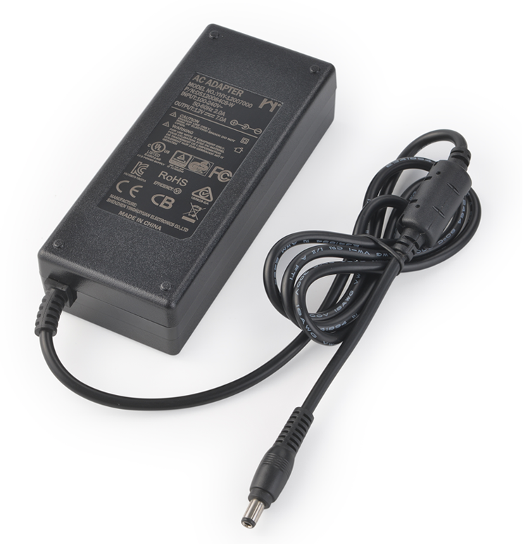 AC To DC Ul Certified Adapter 12v 7a Meets Doe Efficiency Level VI