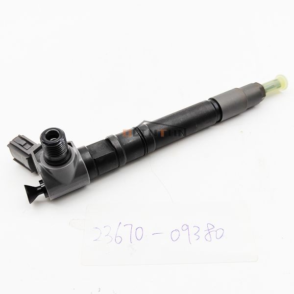 Construction Works Excavator Machinery Parts 295050-0540 2KD 1KD Common Fuel Injector 23670-09380