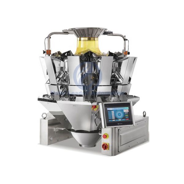 PLC Control Multi Head Weighing Machine , 10 Heads Combination Weigher Machine