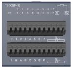 RS Series Integrated I/O Input And Output Module Of Plc 16DO Communication