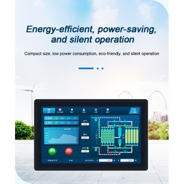 Industrial Control Integrated Machines 12.1 Inch Embedded/Wall Mount All-In-One Computer IP68 Waterproof Optional 6th I3 I5 I7 Touch Panel Pc