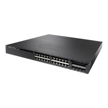 Cheap WS-C3650-24TS-S Catalyst 3650 Switch Layer 3- 24 10/100/1000 Ethernet port, 4x1G Uplinks, IP Base IOS-Managed for sale