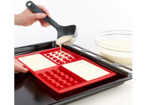 Best Durable , Easy Clean , Food Safety , Silicone Waffle Cake Mold , Silicone Waffle Cake Baking Tray wholesale