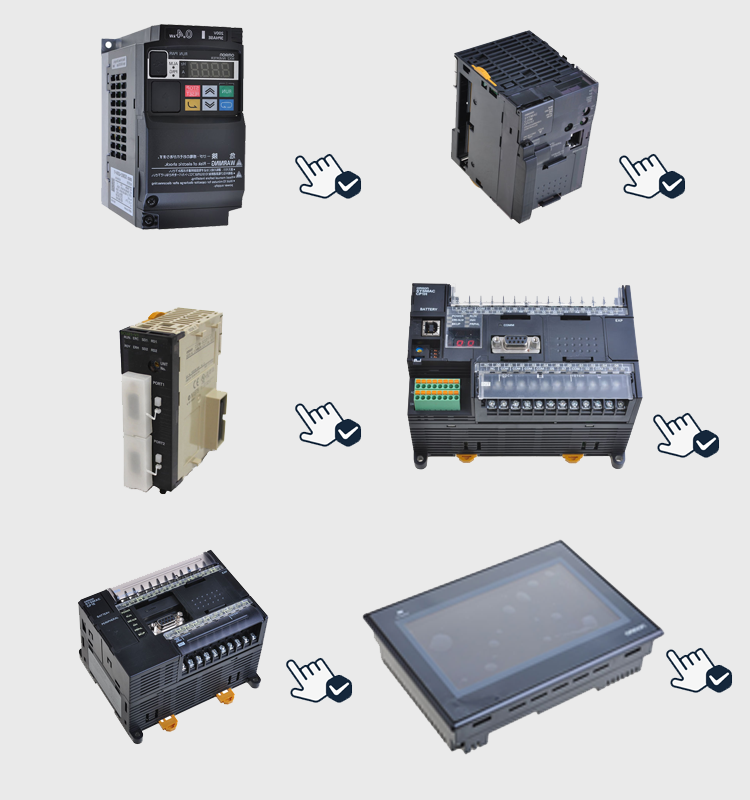 40 nS Omron PLC CJ2M-CPU33 62mm Width USB EtherNet RS-232C 422 485