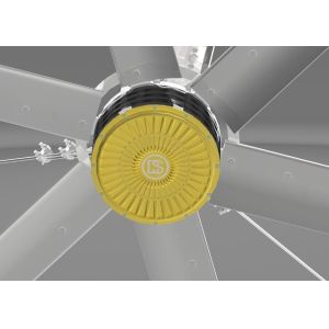 Gearbox Pmsm Motor Configured electric Hvls Ceiling Fans