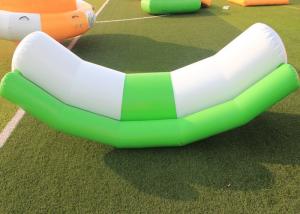 China Amusement Park Inflatable Outdoor Toys Floating Seesaw Rocker For Water Sport Games on sale