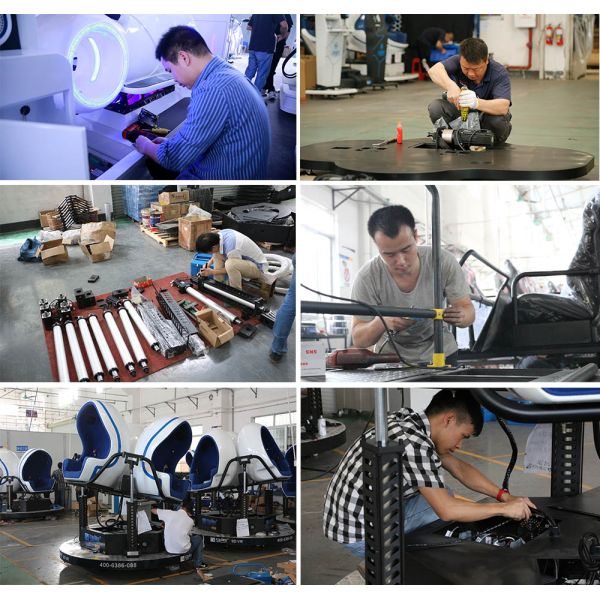 VR car Game Machine VR Space Game Simulator for 1 player 2500*1900*1700mm