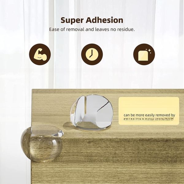 4 Pack Baby Proofing Furniture Corner Protectors Furniture Edge Protector For Baby