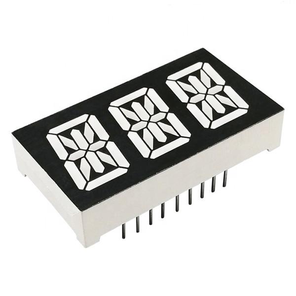 Cheap Custom 2.5mm 14 Segment LED Display RGB For Digital Indicators for sale