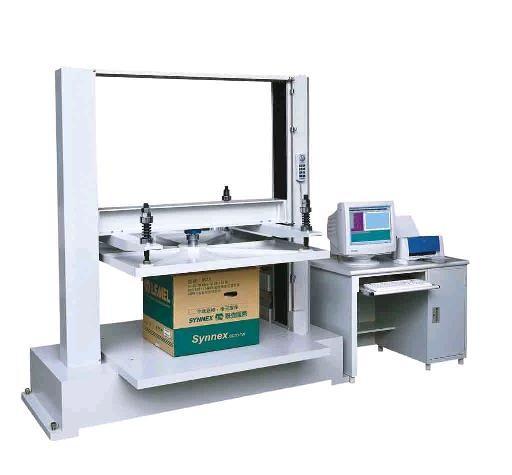 Cheap 1T Corrugated Box Cantons Compression Paper Testing Instruments with Computer Control for sale