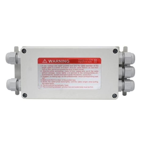 Cheap 4 Way weighing sensor Load Cell Summing Junction Box Plastic Enclosure for Platform Scale for sale