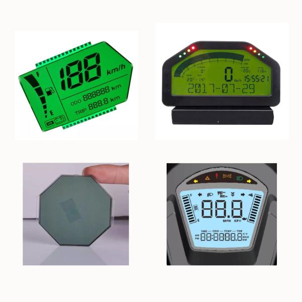 Cheap Car Dashboard Customize Lcd 7 Segment LCD Display Screen Module for sale
