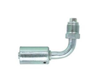 Auto A/C Hose Clamp Straight Connector With R134a Refrigerant Valve/Through Pipe Aluminium Fittings with R134a Valve