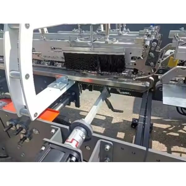 Multifunction Fully Automatic Folder Gluer Four And Six Corner Box Folding And Gluing Machine 380v