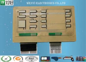 China Multi Layer FPC Embossing Membrane Switch With 2.54 Connectors And Pins on sale