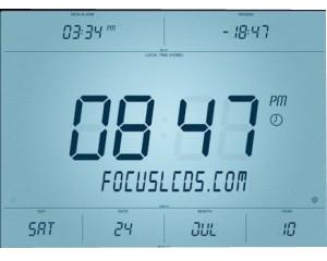 China Custom 12 O'Clock LCD Display VA LCD made by Shenzhen Factory Custom Made Display on sale