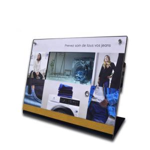Best Point of purchase(POS) video screen displays with custom print,LCD video shelf talker for retails wholesale