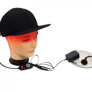 Best 660nm 850nm Red Laser Helmet , Portable Red Light Hat Hair Growth wholesale
