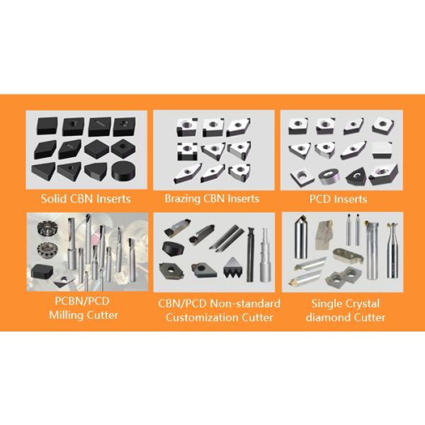 BN - H10 High Efficiency PCBN Inserts Hardened Steel Gear Finish Turning