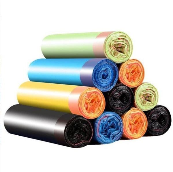 Cheap Offset Printing Custom Order Accepted Handheld Drawstring Garbage Bag for Easy Carrying for sale